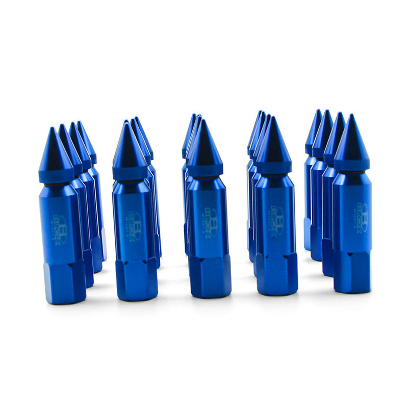 汽车轮胎改装装饰通用个性子弹头轮毂螺母螺帽轮毂尖头螺丝螺母