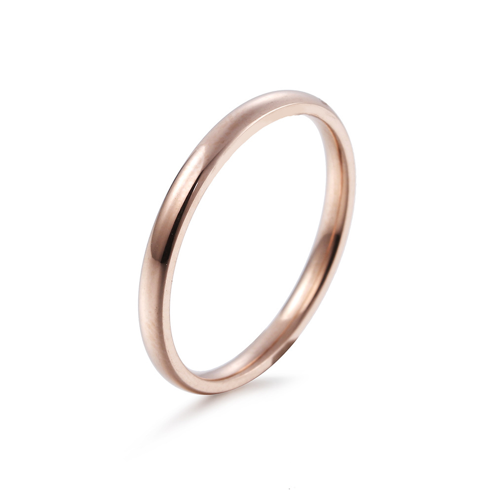 3g Weight PVD Coated Gold Plating Process Gold Plated Plating Material No Inlaid Inlay Material Birthday Occasion 201 Stainless Steel Material Geometric Pattern Couple Gender Polishing Design Fashion Style Rose Gold, Gold, Silver, Black Color PVD Coated Gold Plated Geometric 201 Stainless Steel Fashion 无