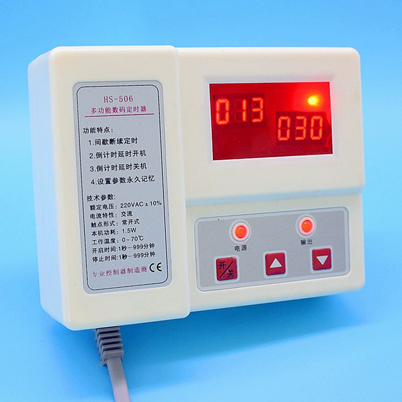 Beilong HS-506 автоматический контроллер времени выпуска теплицы многофункциональный таймер прерывистого осушения 2 кВт