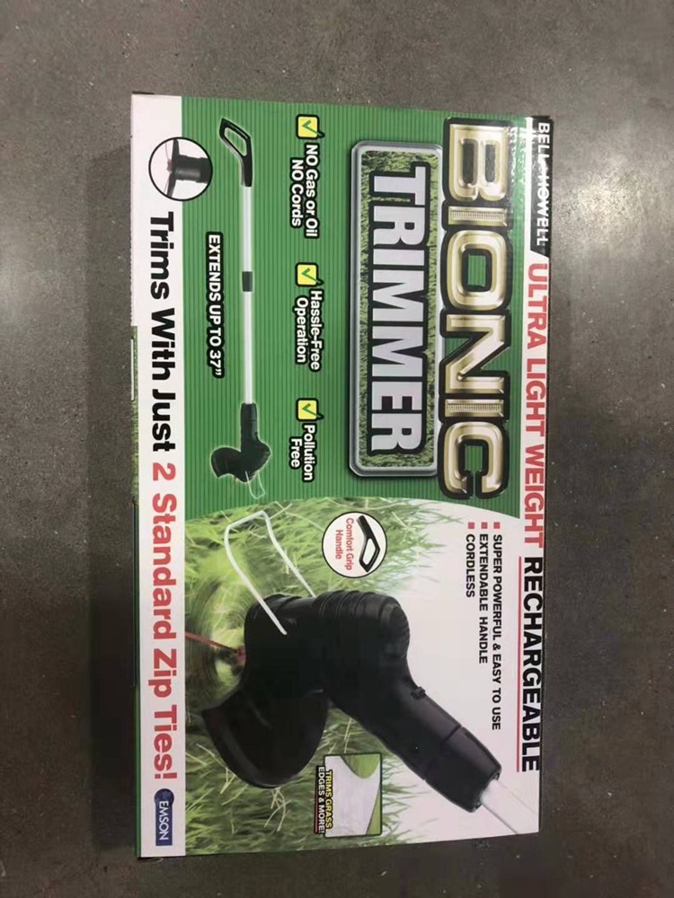 新款 BIONIC TRIMMER 可充电花园割草机 手持割草机 便携式割草机