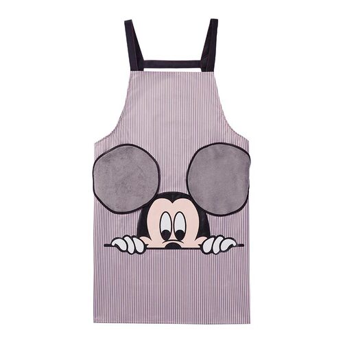 Home Kitchen Waterproof Oil-Proof Apron Fashion Women's Waist Apron Washable Hand Apron Custom Printed Household Daily Adult Covering Gown