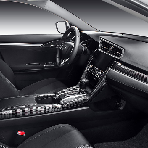 Applicable to 10th generation Civic 2016- hatchback and sedan automatic transmission dashboard trim frame interior modification
