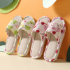 Summer slippers indoor, children's cloth, wholesale, Korean style, family style