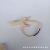 Rubber Olympic slingshot, street hair rope with flat rubber bands, new collection, wholesale