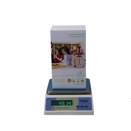 Shenzhen Factory Fresh Juiced Children's Fruit Pulp and Juice Squeeze Presser Home Kitchen Dividing and Packaging Machine Infant Manual Baby Food Maker