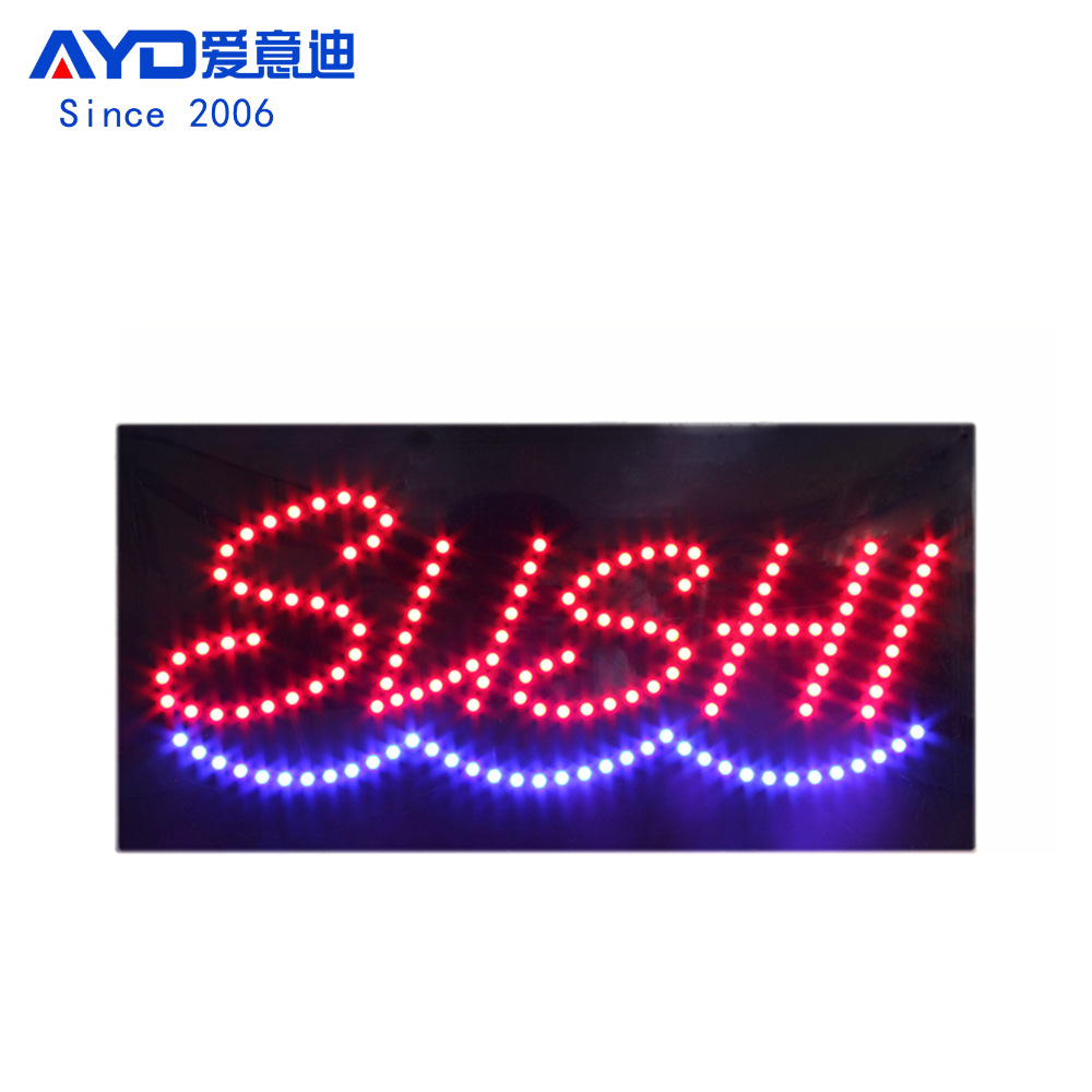 LED发光指示牌生产厂家寿司标识招牌灯箱订制 LED SUSHI SIGN