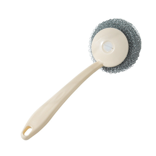 Pot-washing artifact, pot-cleaning pot-washing brush, brush ball, long-handled wire brush, dishwashing brush, brush ball, kitchen wire brush