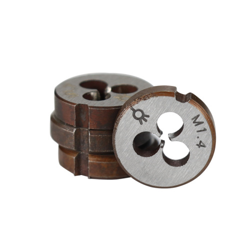 Cross-border hot selling die, manual thread fine thread, round die M1-M1.8, factory direct sale