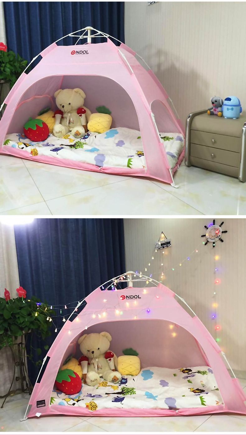 Factory Direct children's tent indoor Princess game house gauze mosquito-proof tent children's tent game House