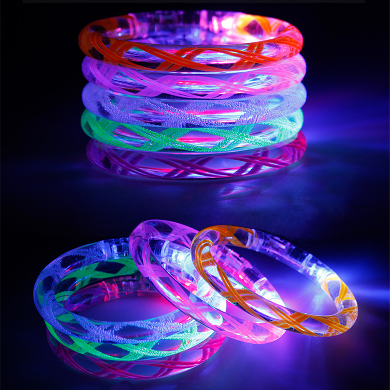 wholesale LED Thread bracelets Colorful luminescence Bracelet Bar concert KTV Cheer props
