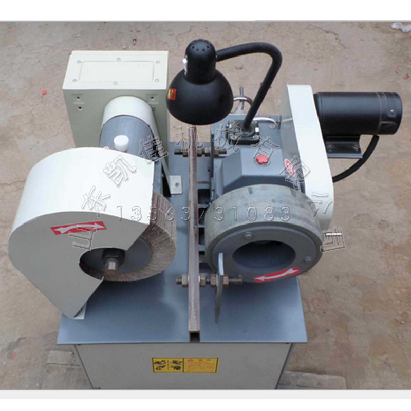 钢管外圆抛光机 不锈钢管抛光机 台式圆管抛光机打磨机外圆抛光机