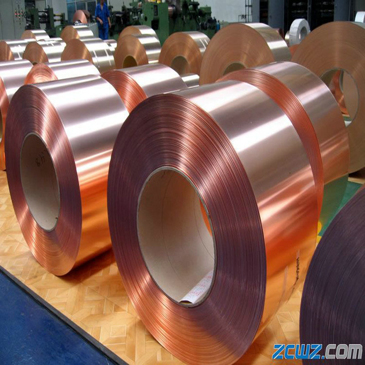 T2 紫铜皮 紫铜带 红铜带 纯铜皮 紫铜薄板0.01mm-1.2mm