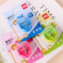 得力文具0578 削笔刀 卷笔刀 糖果色 转笔刀 日韩时尚 四色削笔器