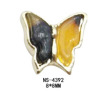 Three dimensional amber nail decoration jade, metal decorations for manicure