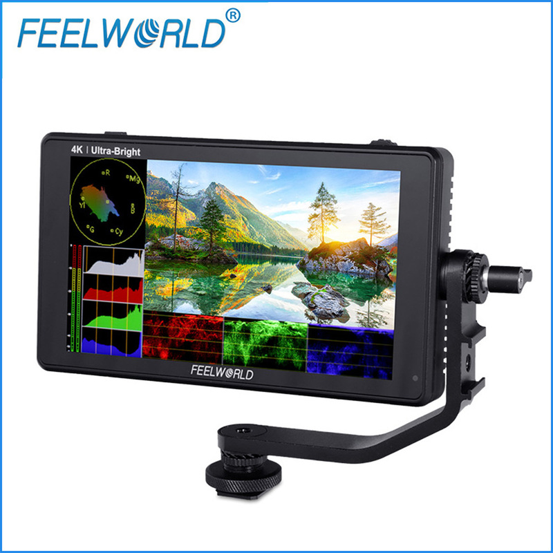 Fuweide Lut6 High Brightness 2600Nit Touch 4K Photography Monitor 3D Lut Wave Diagram Vector Hdr