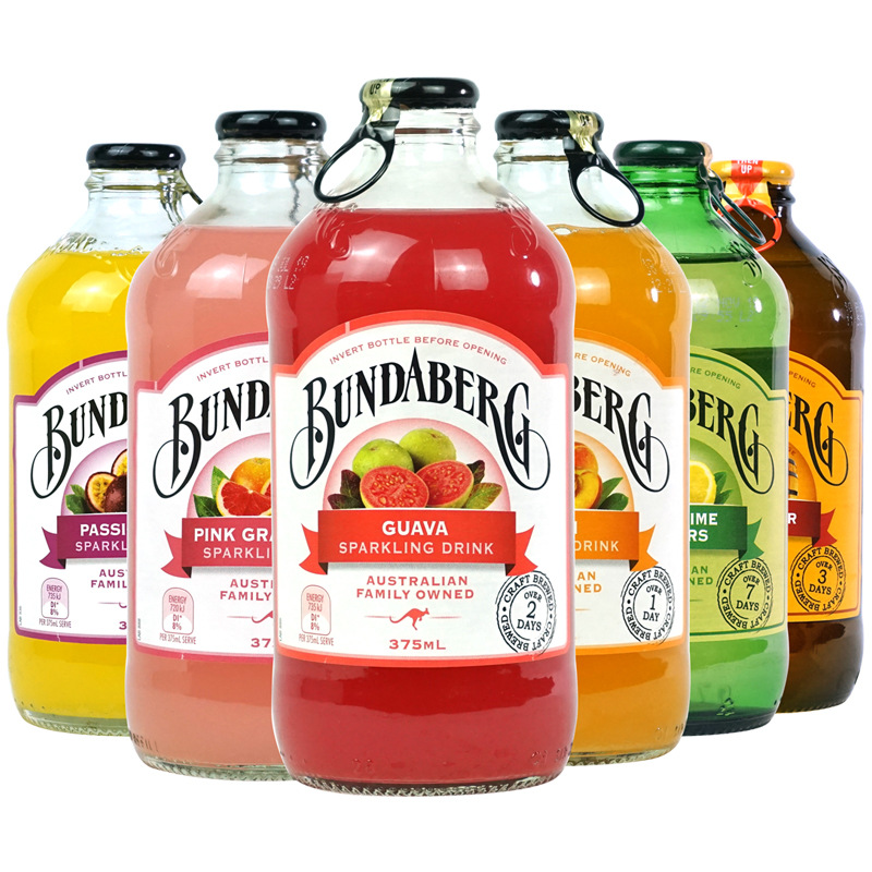 宾得宝澳大利亚进口Bundaberg多种口味375ml*24瓶饮料-阿里巴巴