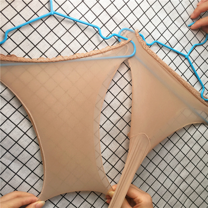 卿荷男士情趣內褲夏季絲襪三角褲男超薄涼爽性感jj套低腰透明短褲