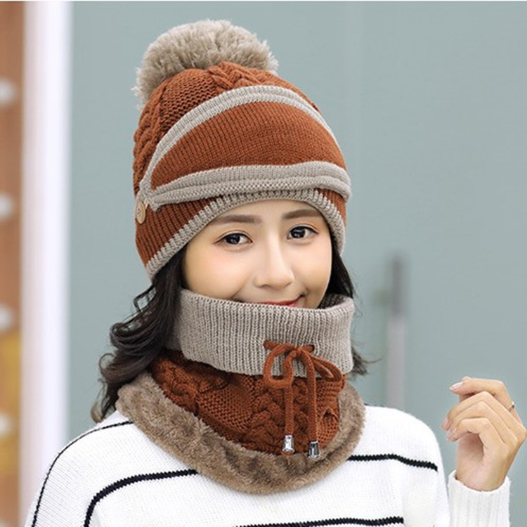 Women's Commute Solid Color Eaveless Wool Cap display picture 3