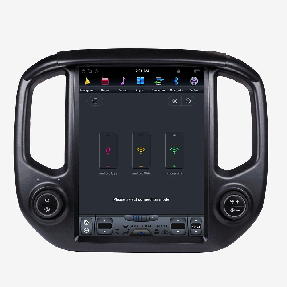 Подходит для навигатора с большим экраном GMC Canyon Chevrolet Colorado 2015 + 12,1 дюйма