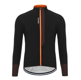 Autumn and winter long-sleeved velvet warm cycling clothing tops for men and women outdoor road bike mountain bike warm competition