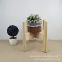 落地式实木客厅植物架子