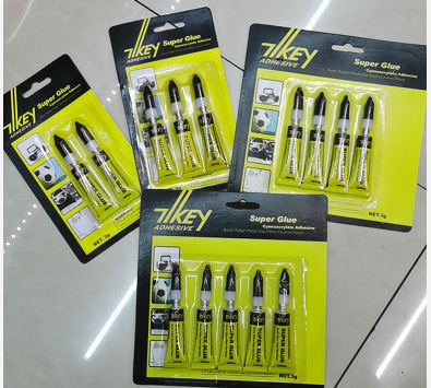 502瞬间强力胶水1.5g 3g 1支卡521万能胶  快干胶水厂家批发