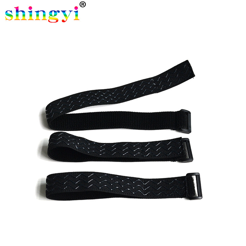 Belt, non-slip high boots with velcro