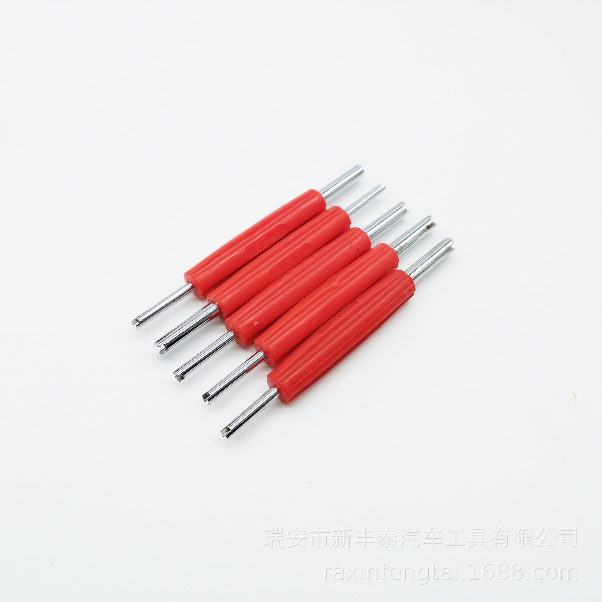 车胎气嘴气门针气门芯扳手钥匙 美式双头双用拆卸气门芯扳手