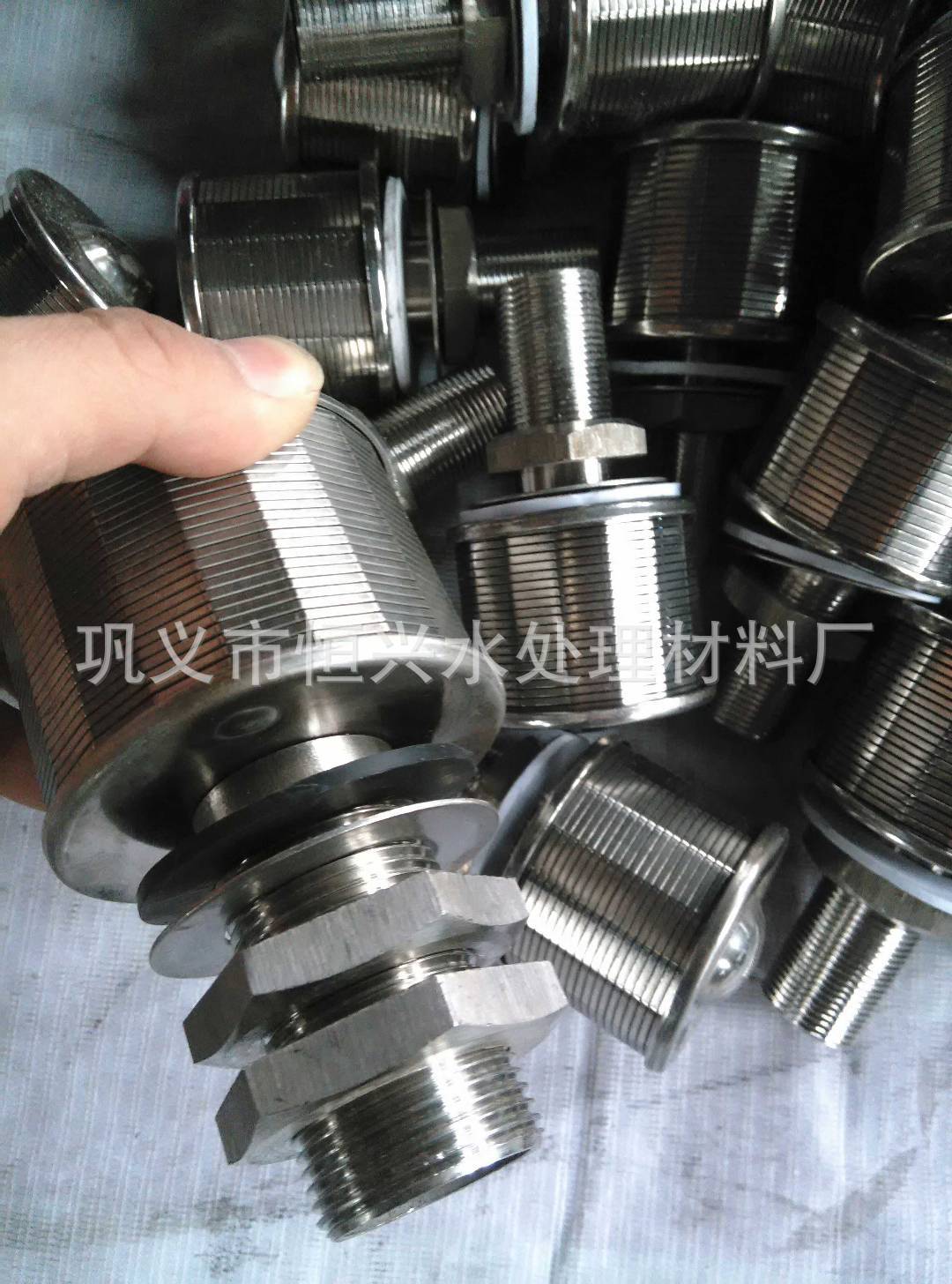 定做304 316不锈钢排水帽 滤帽 不锈钢绕丝筛管中排支管