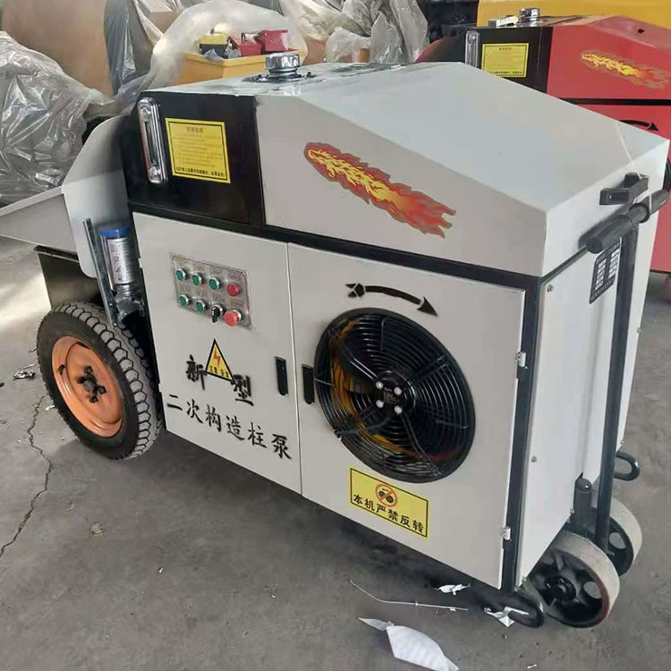 Песок и гравий насос Hanbo Цена Насос для заливки почвы Вторичная структура Параметры насоса для заливки бетона