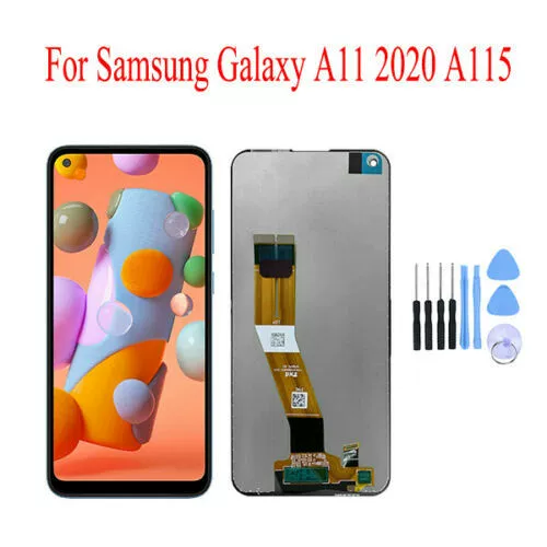 Samsung, совместимый экран, оригинальный мобильный телефон, A115, A11, 2020, A115, сенсорный экран