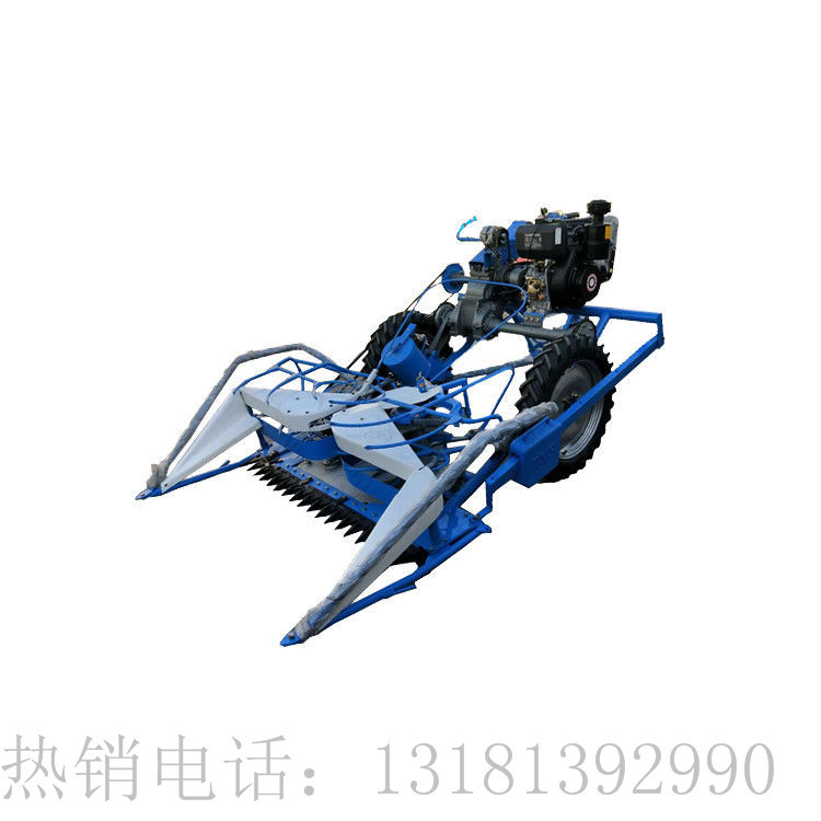 农用 芦苇割捆机四轮割捆机三轮坐式小型割捆机水稻小麦收割机
