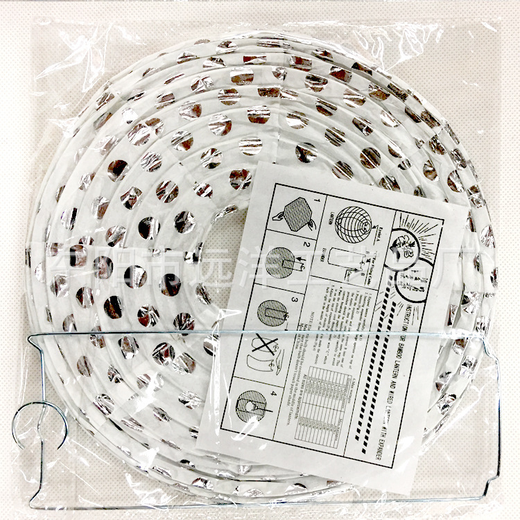 烫金圆形纸灯笼8