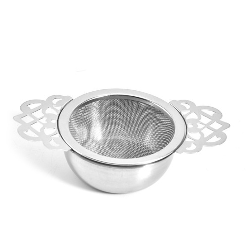 Lace tea drain 304 stainless steel metal tea infuser tea filter tea strainer tea partition creative tea set accessories