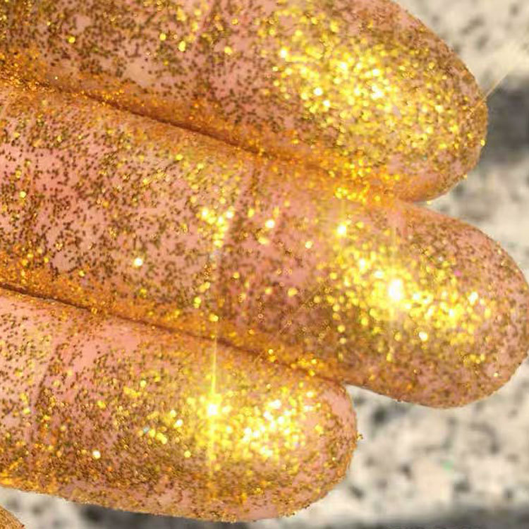 256 mesh gold and silver powder, glitter powder, vermicelli powder, printing glitter powder, high temperature and solvent resistant, 0.1mm, factory direct sales.