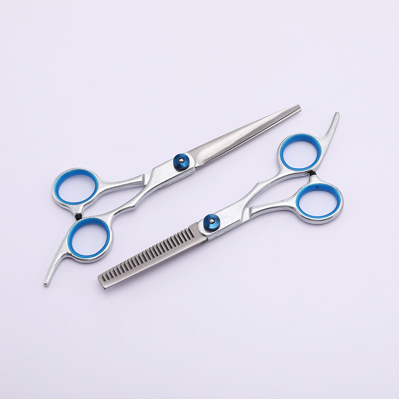 Fábrica al por mayor de peluquería tijeras divididas tijeras planas tijeras de dientes Liu Hai Tijeras tijeras de peluquero tijeras de peluquería