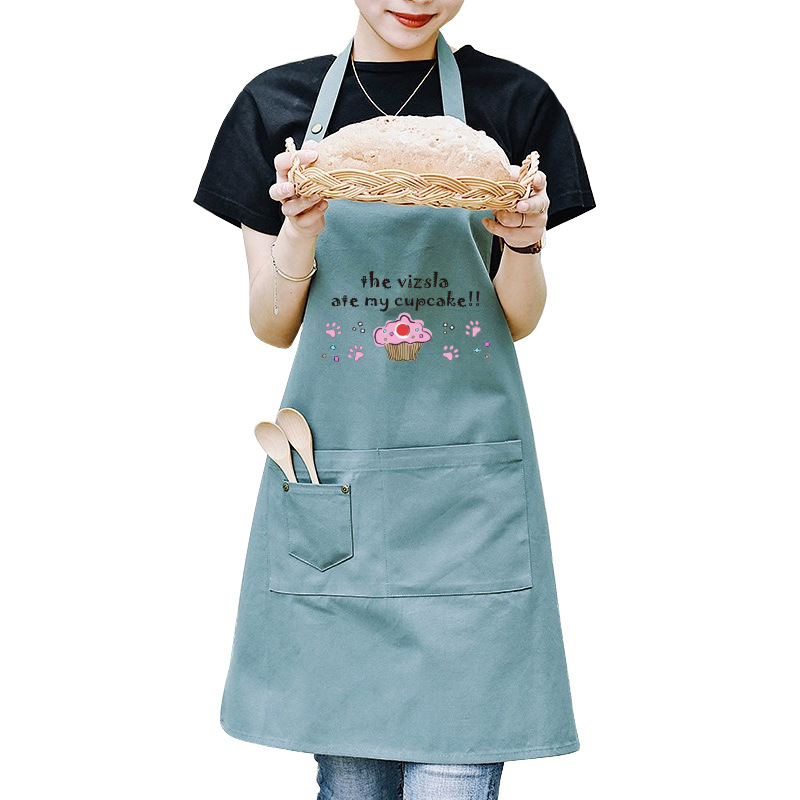 Pintura creativa delantal moda mujer adulta estilo coreano hogar arte estudiante pintura ropa impermeable antifouling overoles impresión