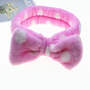 Demi-season cute hairgrip with bow, headband, face mask for face washing, South Korea, Korean style