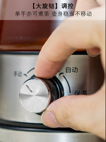 Factory Direct Selling Black Tea Pu-erh Steam Automatic Glass Health Pot Insulated Electric Tea Kettle Electric Water Kettle