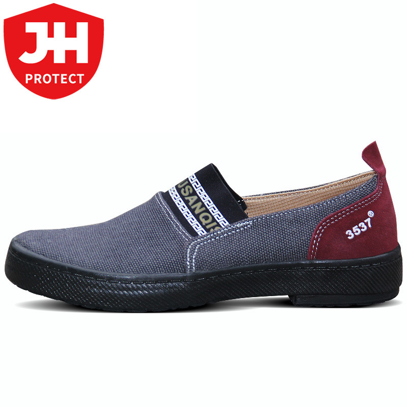 厂家直销 际华3537正品户外一脚蹬休闲鞋防滑耐磨轻便劳保胶鞋