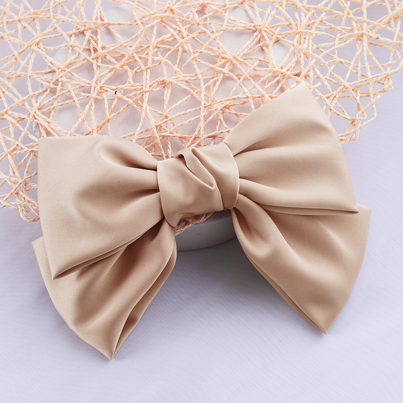 Elegant Simple Style Bow Knot Cloth Hair Clip 1 Piece display picture 15