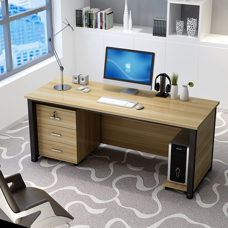 Modern Desk Boss Table Simple Studio Manager Table Single Simple Desk Staff Computer Desk Modern Desk Boss Table Simple Studio Manager Table Single Simple Desk Staff Computer Desk