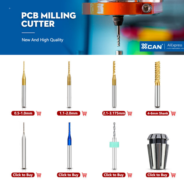 10 Frese In Metallo Duro 2mm Per Incisione CNC - Set Professionale - Foto 11