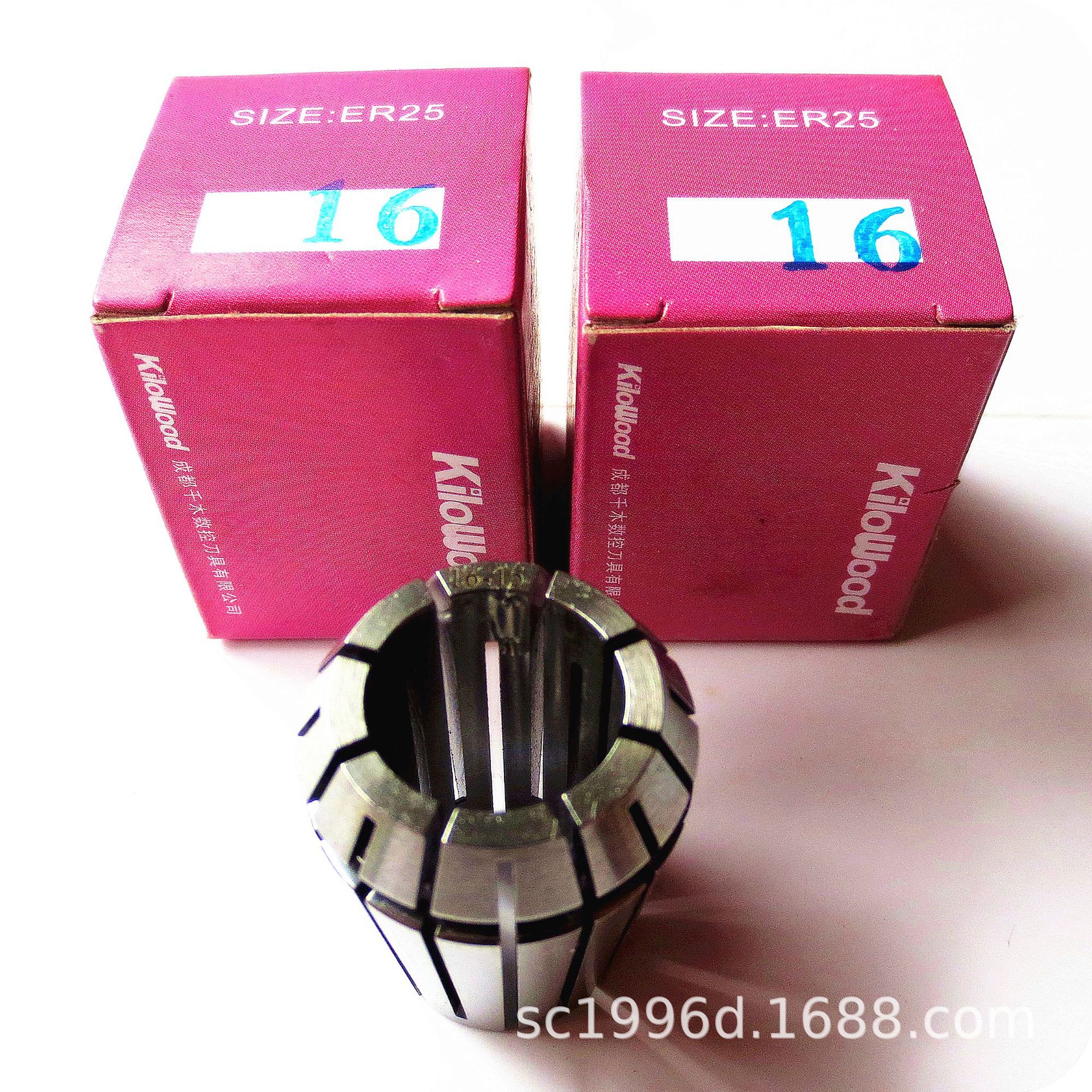 成都千木ER夹头卡簧/KiloWood弹簧夹头卡簧：ER25-16  ER25-16A