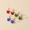 Fashionable brand small design earrings, trend advanced set, simple and elegant design