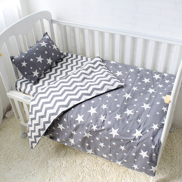 Baby Bedding Three-piece Quilt Cover Sheet Pillowcase AliExpress Hot Selling Cotton Bedding Set