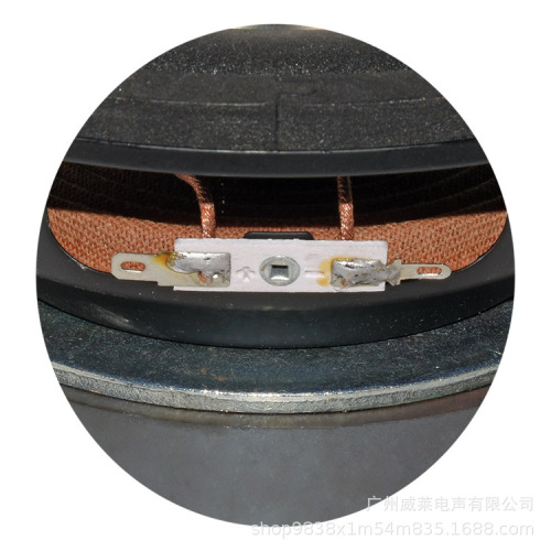 6-inch iron stand 100 magnet large bubble original color bowl 35 core speaker