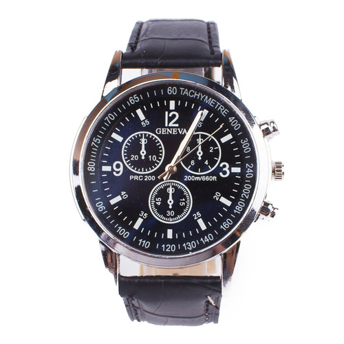 Men's watch two-piece bracelet set new business fashion belt quartz watch wristwatches men