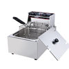 Timing 81 Single Cylinder Electric fryer 68 10 capacity Fried chicken French fries hamburger commercial household Fryer