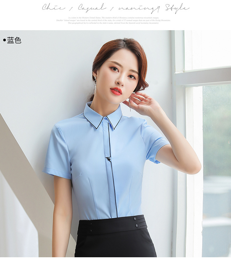 Chemisier en Mélanges de fibres chimiques - Ref 3429403 Image 14